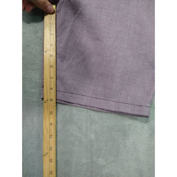 RVCA Shorts Mens 32 Red Backbone Flat Front Twill Lightweight Outdoors Skater - Picture 6 of 10